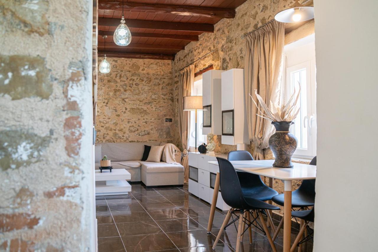 Olea Stone House Near The Sea Villa Notos Buitenkant foto