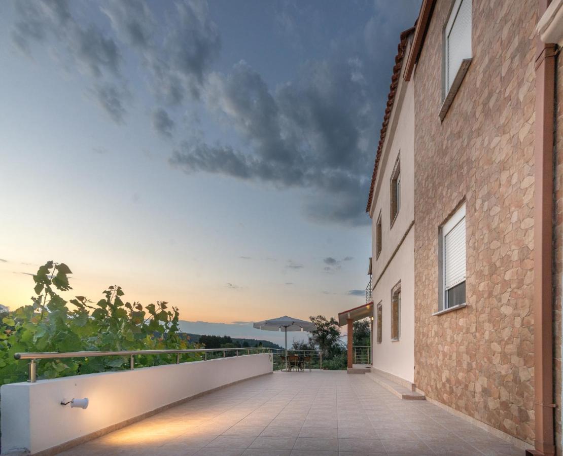 Olea Stone House Near The Sea Villa Notos Buitenkant foto